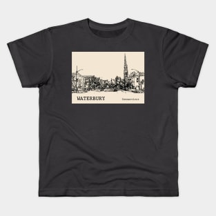 Waterbury Connecticut Kids T-Shirt